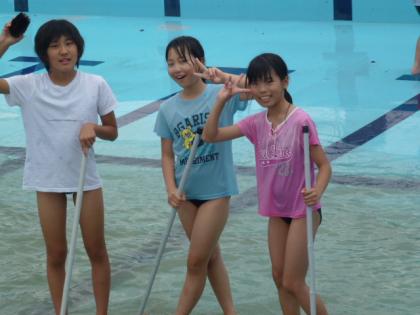 女子小学生プール画像 体育 水泳 | 昭和女子大学附属 昭和小学校
